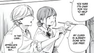 Haruto and Chono as seen in Blue Box chapter 164 (Image via Shueisha)